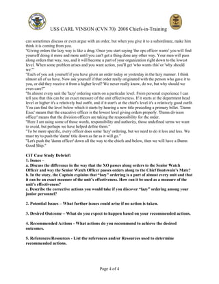 CVN70 CIT case study (Damn Exec) | PDF