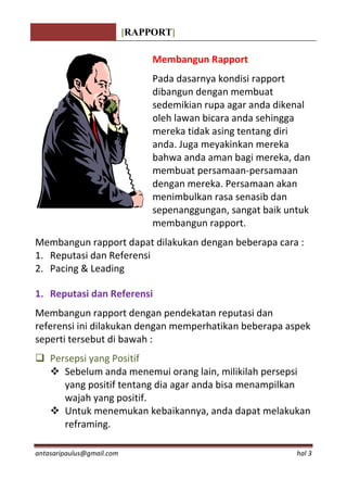 Rapport | PDF