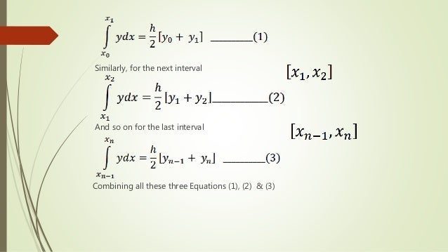 Numerical integration