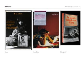 Publications
Soera Marie Claire Bulaaq Editor
© Núria Andreu / www.nuria-andreu.com
 