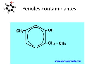 Fenoles contaminantes
 