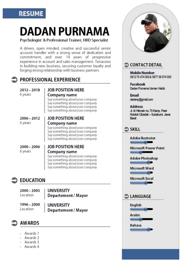 Cv Or Resume Template 09