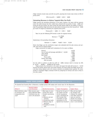 Cvp analysis- indranil | PDF