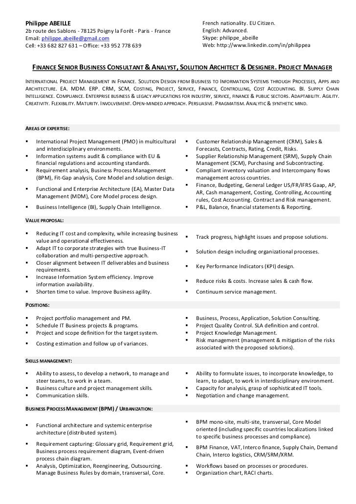 dynamics ax resume