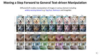 DiffusionCLIP: Text-Guided Diffusion Models for Robust Image ...