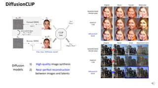 DiffusionCLIP: Text-Guided Diffusion Models for Robust Image ...