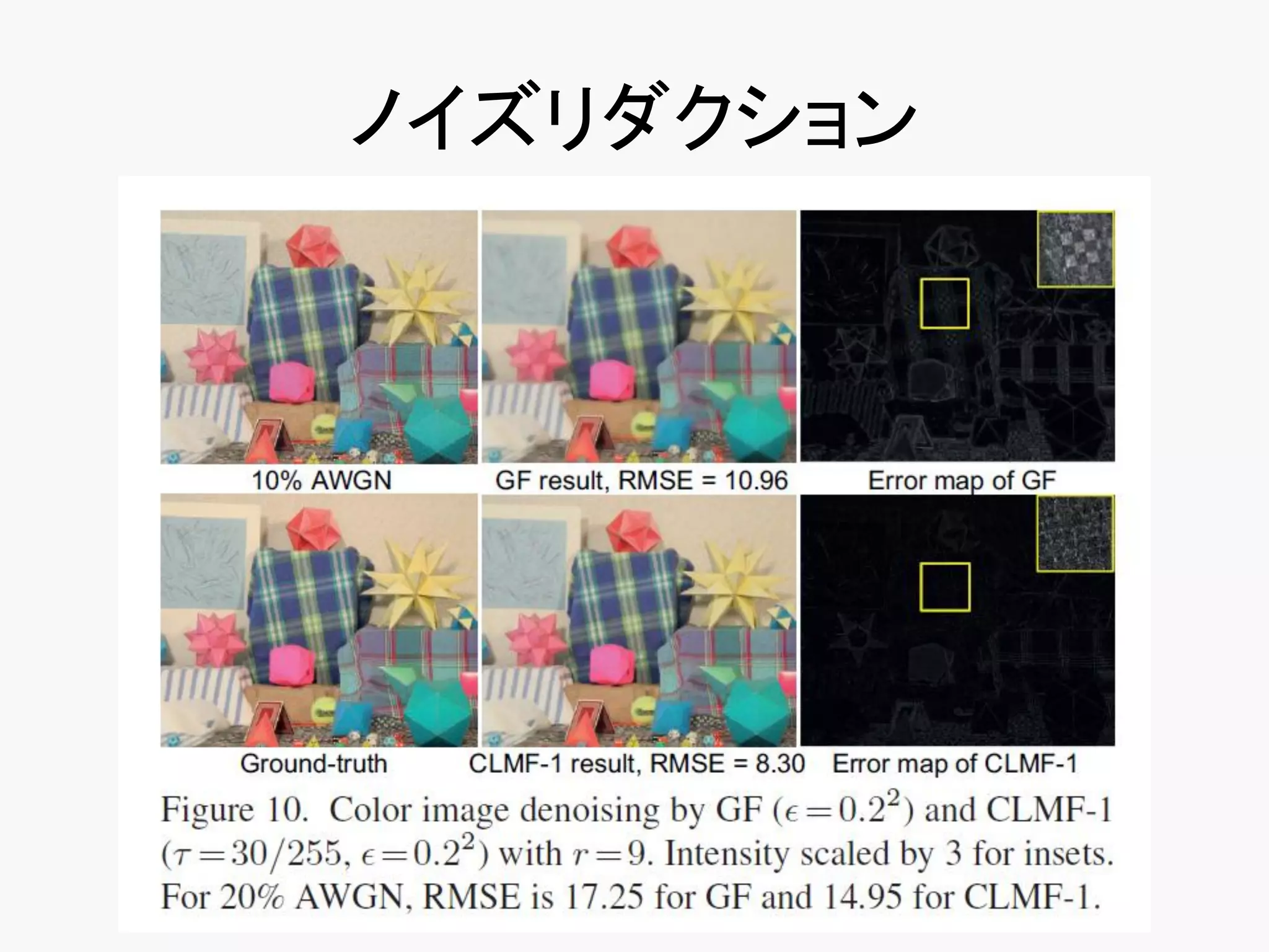 ノイズリダクション
 