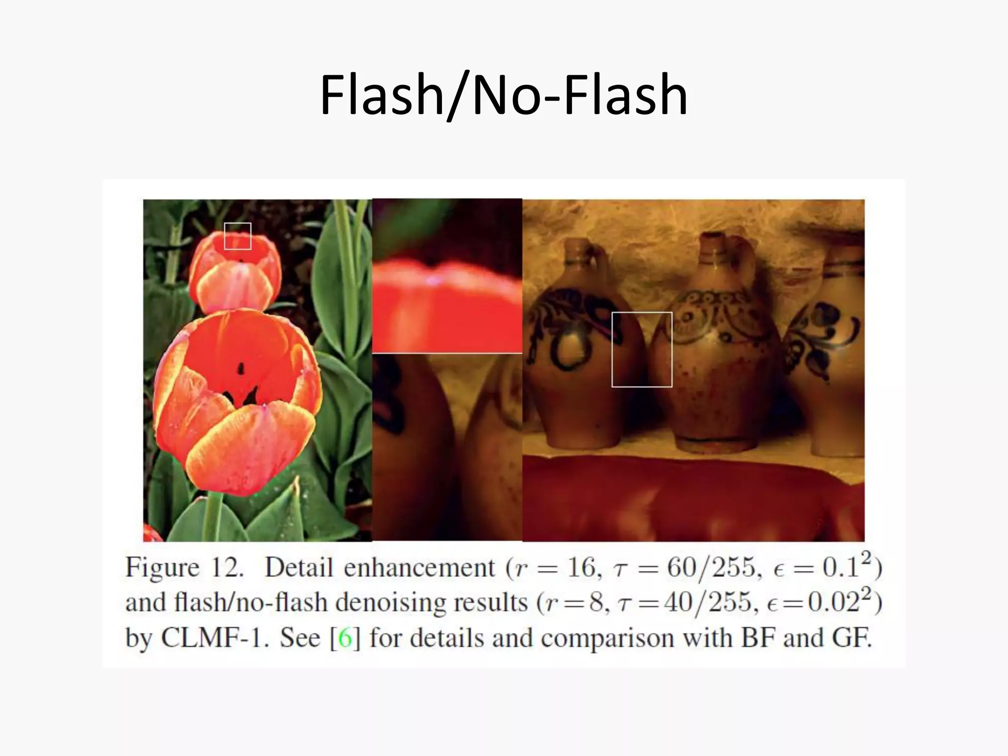 Flash/No-Flash
 