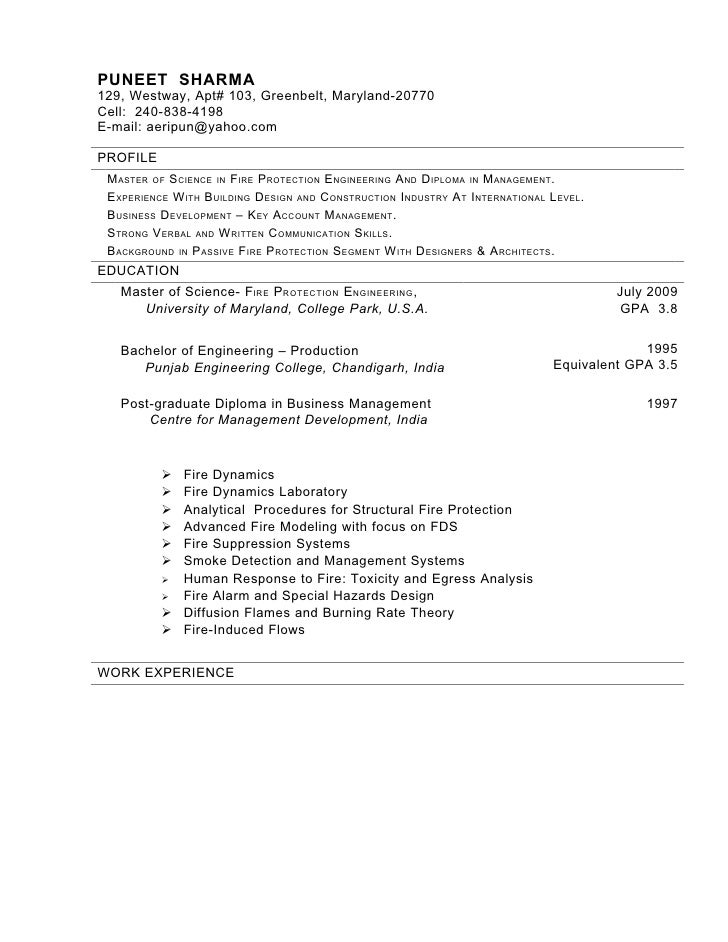 fire sprinkler design engineer resume