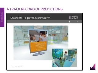 A TRACK RECORD OF PREDICTIONS 
INTRODUCTION 
 