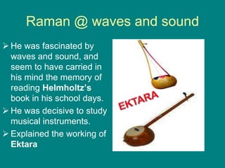 Cv Raman | PPTX