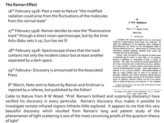 C v raman | PPTX