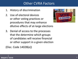 California Voting Rights Act - Legal Challenges, Financial Risks and ...