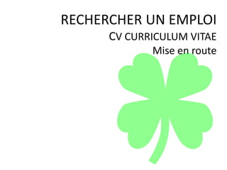 Curriculum VitaeMenu 103
Si j’ai peu
d’expériences
professionnelles,
j’ai évolué par des
expériences de
vie.
 
