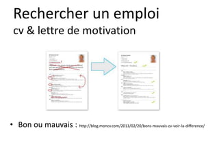 Curriculum VitaeMenu 208
La liste de mes études.
 