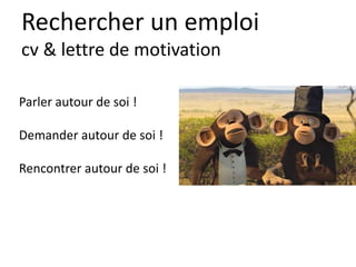 Curriculum Vitae
Loisirs – intérêts.
Force, sensibilité,
endurance, détermination,
sens de l’équipe, douceur…
 