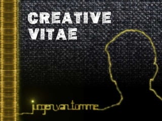 Creative Vitae Jurgen Van Tomme (cv)