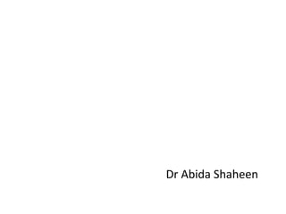 Dr Abida Shaheen
 