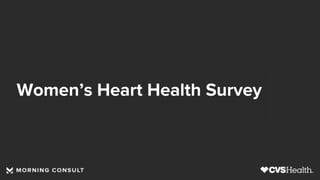Women’s Heart Health Survey
 
