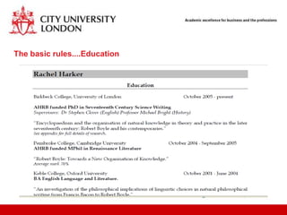 The basic rules....Education
 