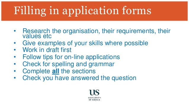 cvs and applications for summer jobs