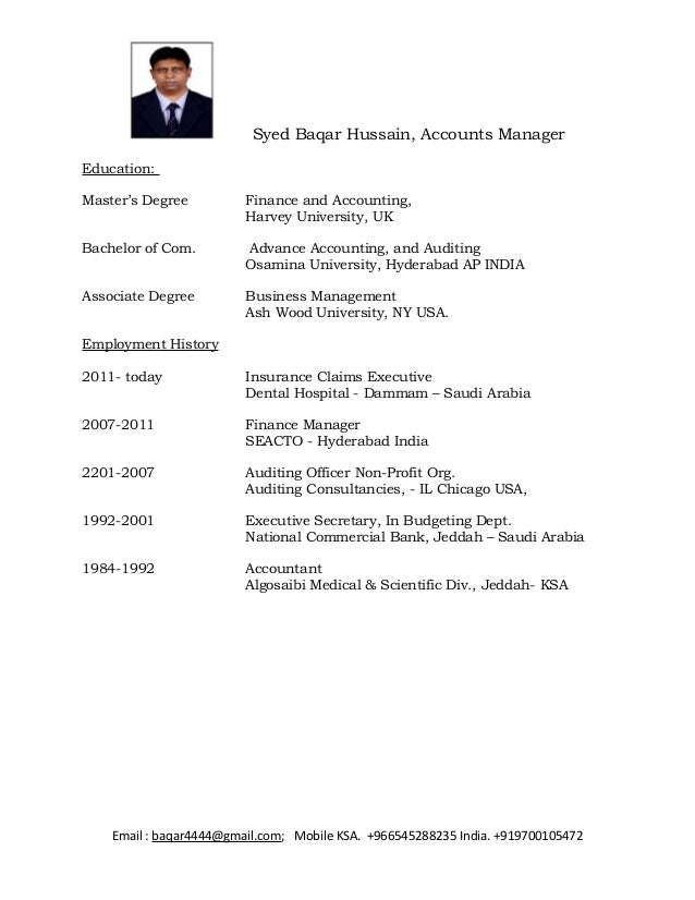 format for education on resume