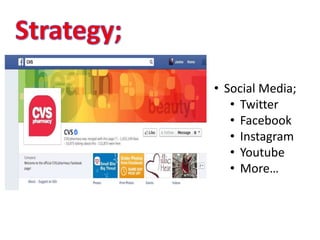 • Social Media;
• Twitter
• Facebook
• Instagram
• Youtube
• More…