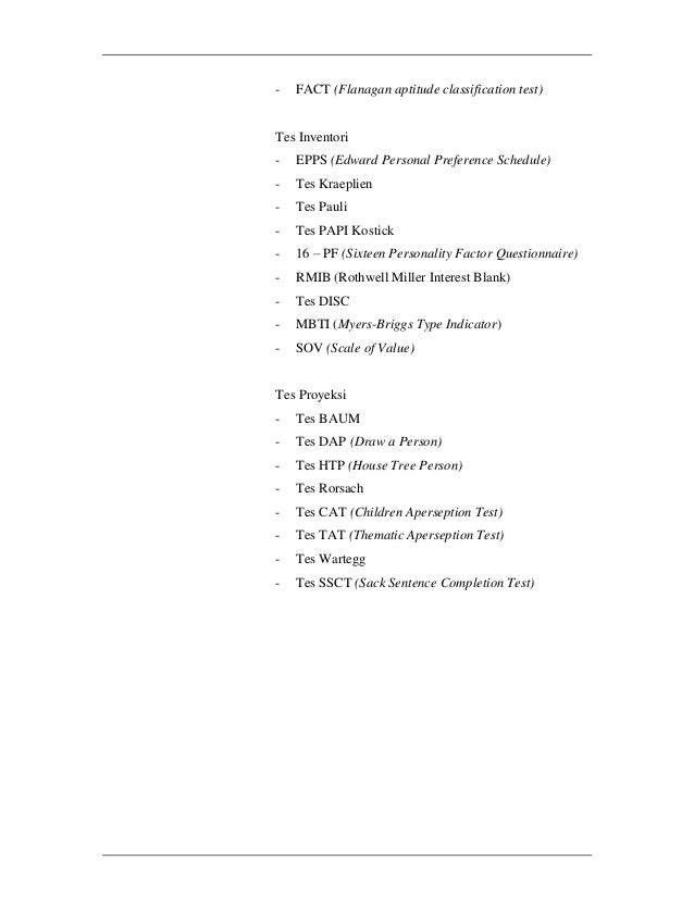 Contoh Curiculum Vitae