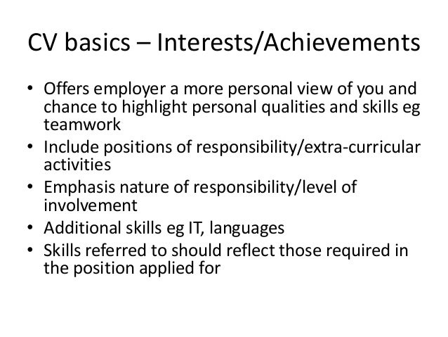 cvs for work experience in property