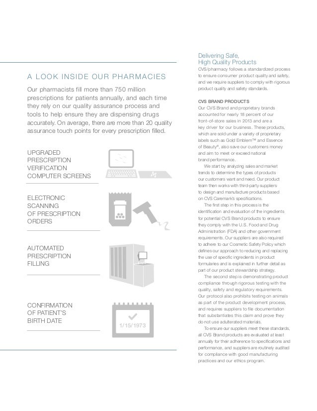 cvs caremark 2013 csr report