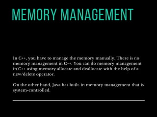 C++ vs Java: Which one is the best? | PPT