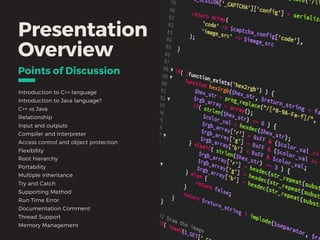 C++ vs java which is best for future | PPTX