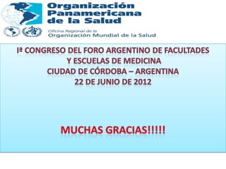 CVSP - Lic. Débora Yanco - 2012