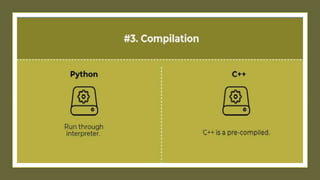 C++ vs python | PPT