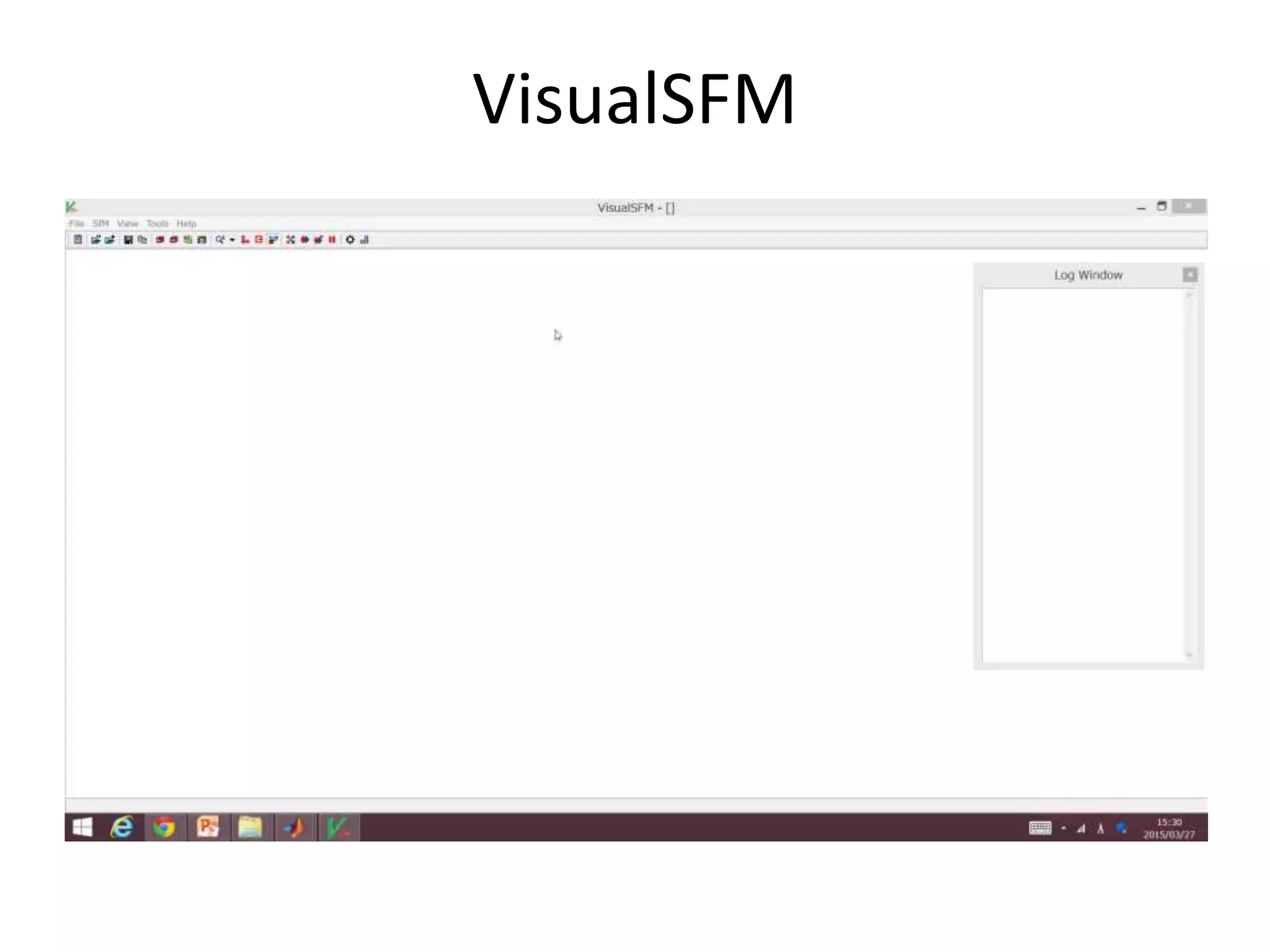 VisualSFM
 