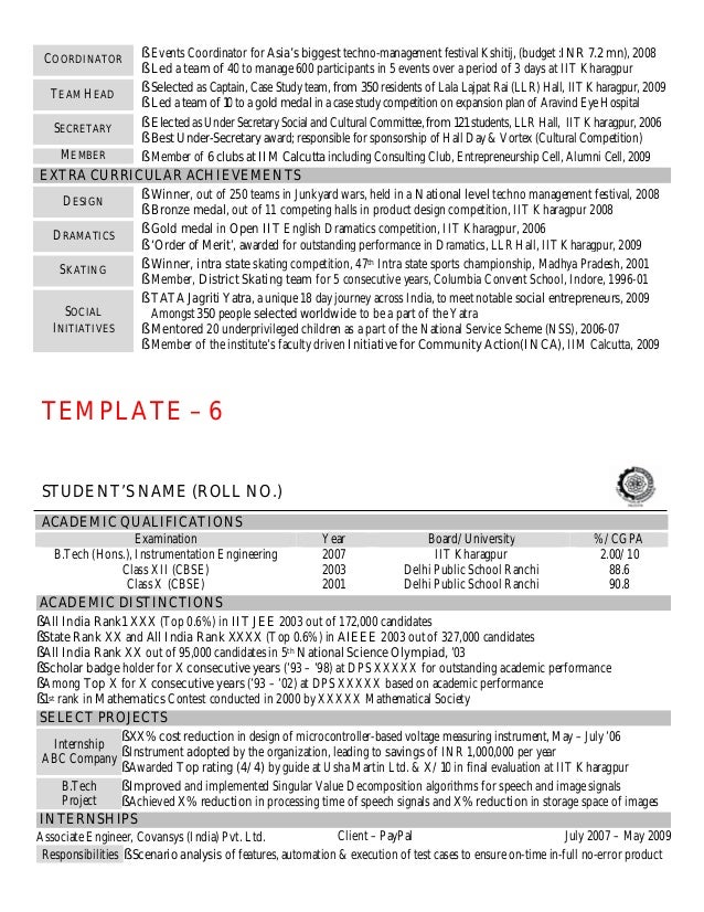 Distributed computing resume cv iit