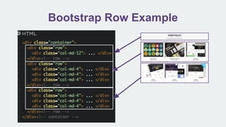 Bootstrap Row Example
 