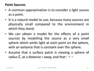 CV_Unit 1.Introduction Light in space Linear Filters | PPT