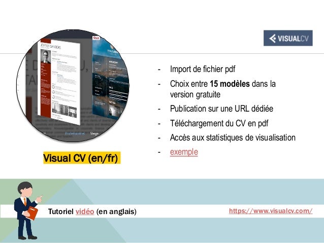 cv en ligne tuto