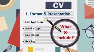 CV writing | PPTX