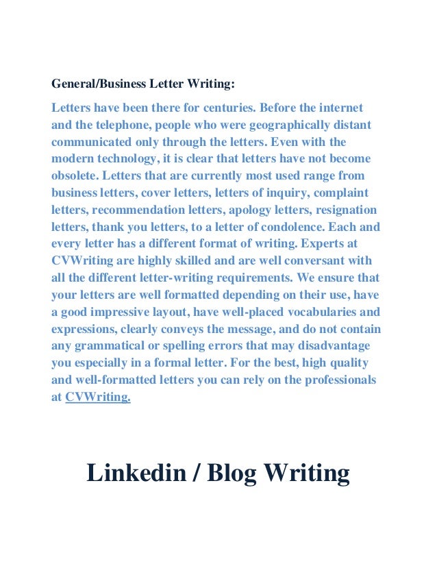 Cv writing service waterford