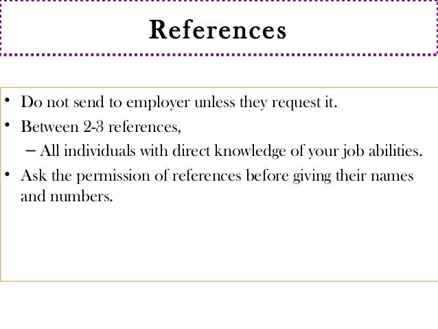 references