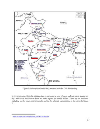 Solar Radiation monthly prediction and forecasting using Machine Learning technique