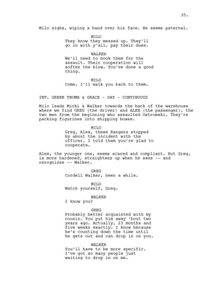 Pilot Script for Walker | PDF