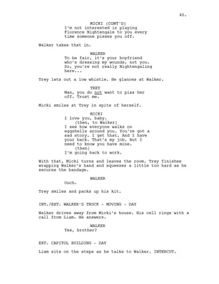 Pilot Script for Walker | PDF