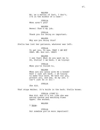 Pilot Script for Walker | PDF