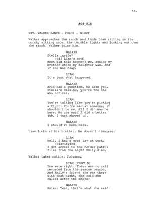 Pilot Script for Walker | PDF