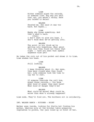 Pilot Script for Walker | PDF