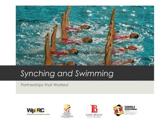 Synching and Swimming
Partnerships that Worked
 