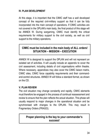 Cimic handbook | PDF